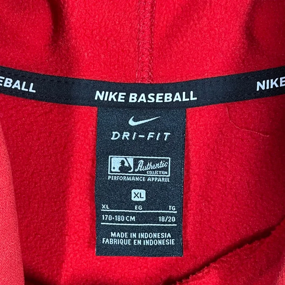 Nike Baseball Philadelphia Phillies Dri-FIT Red Hoodie Youth XL 18/20 MLB